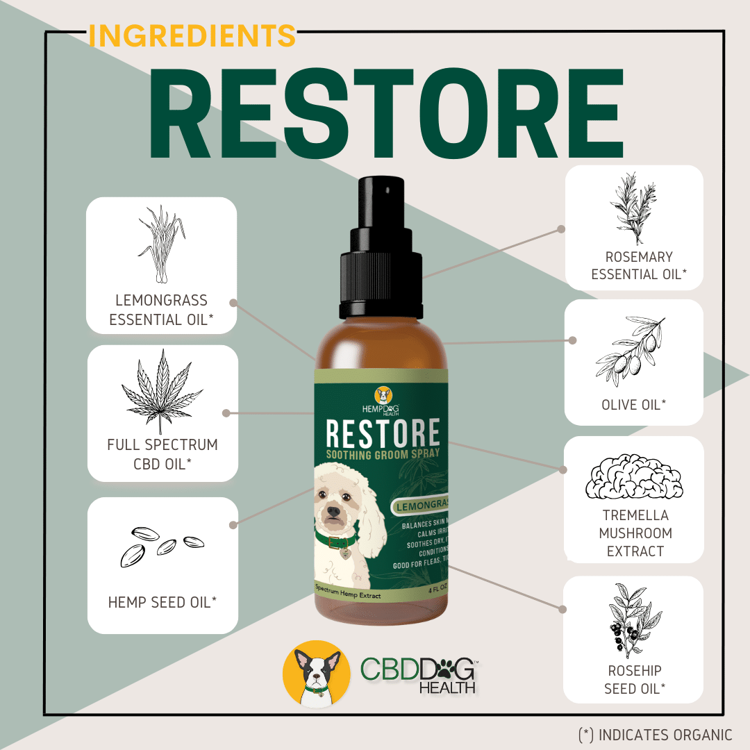 Restore CBD Groom Spray