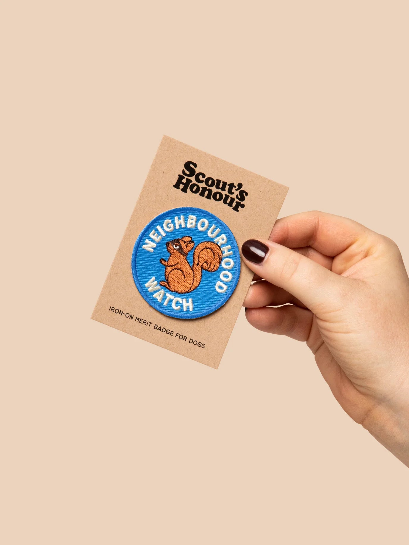 Neighborhood Watch (iron-on patch)