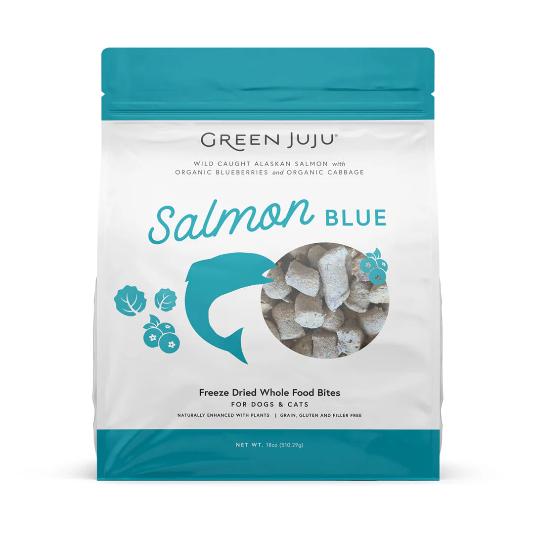 Salmon Blue Freeze Dried Whole Food Bites