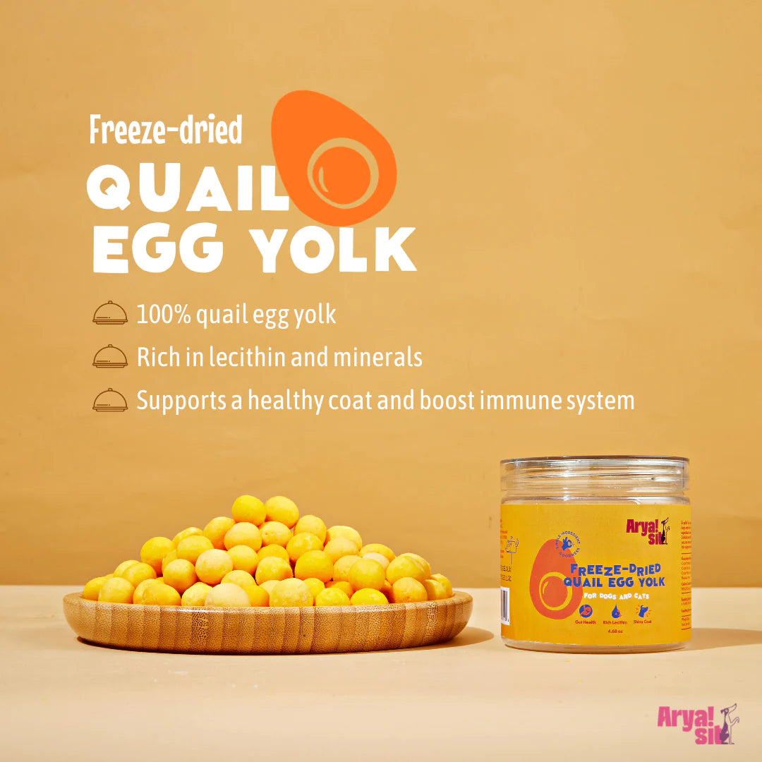 Freeze-Dried Quail Eggs
