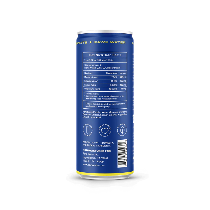 Electrolyte Pawp Water