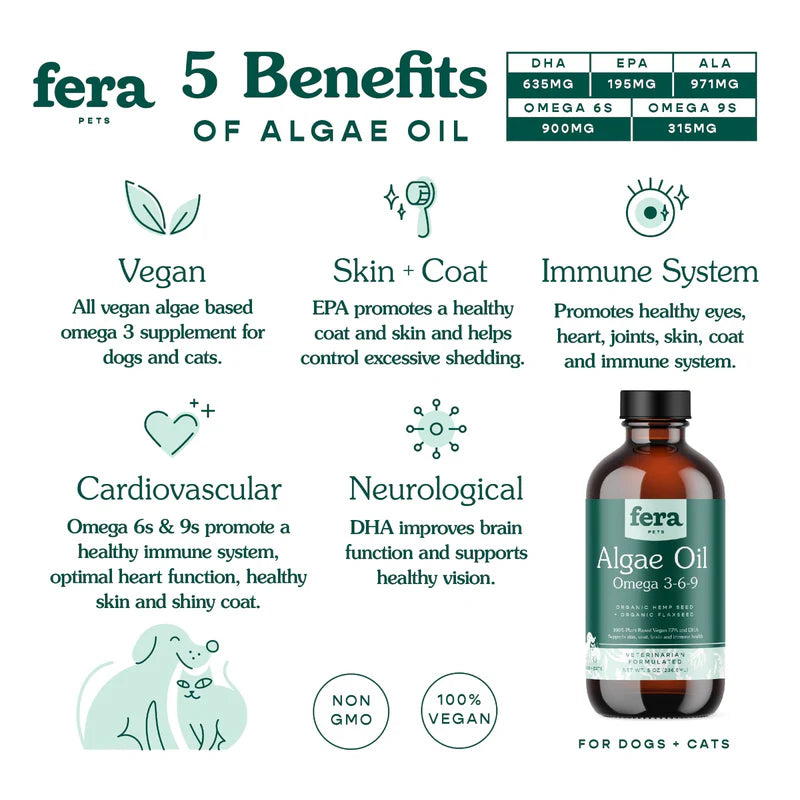 Algae Oil Omega-3, 6, 9