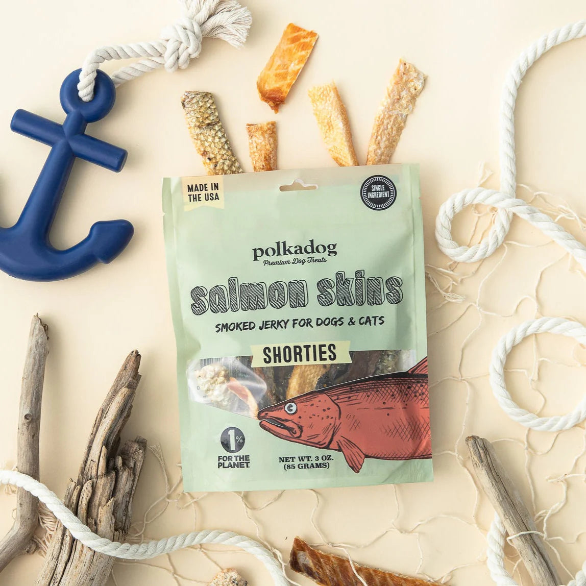 Polkadog Salmon Skins Shorties