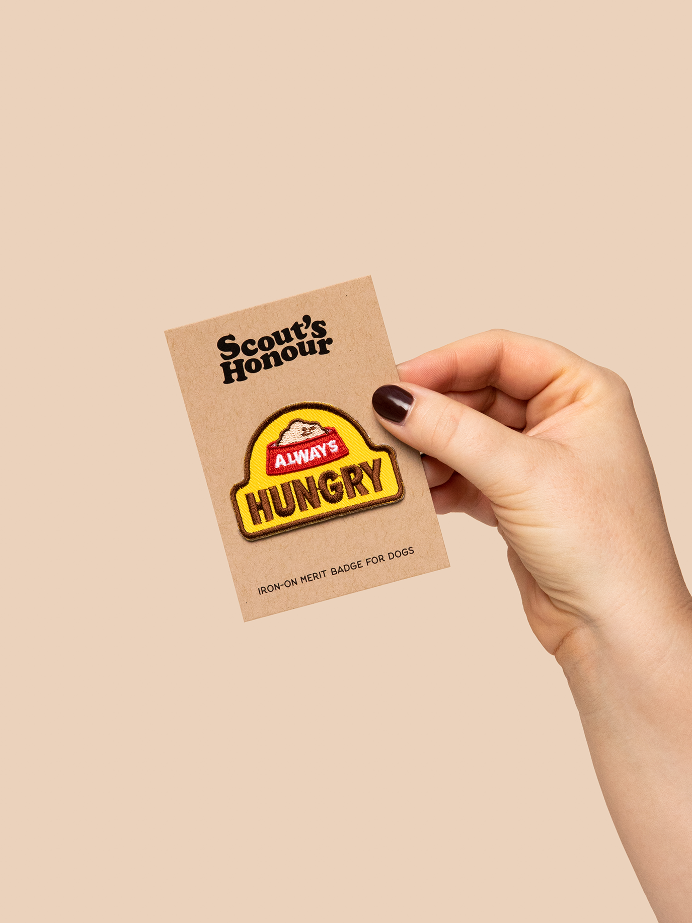 Always Hungry (iron-on patch)