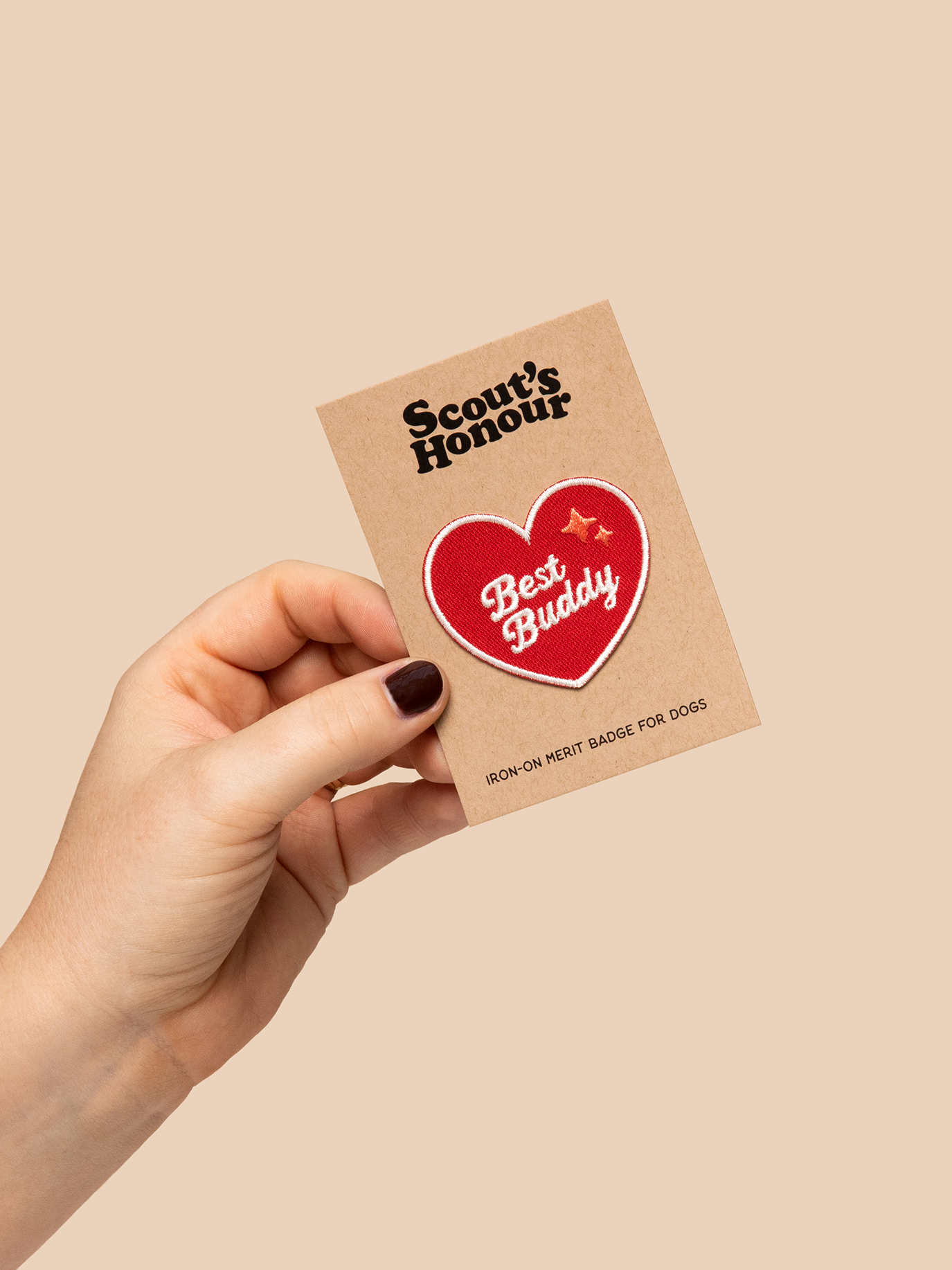 Best Buddy (iron-on patch)