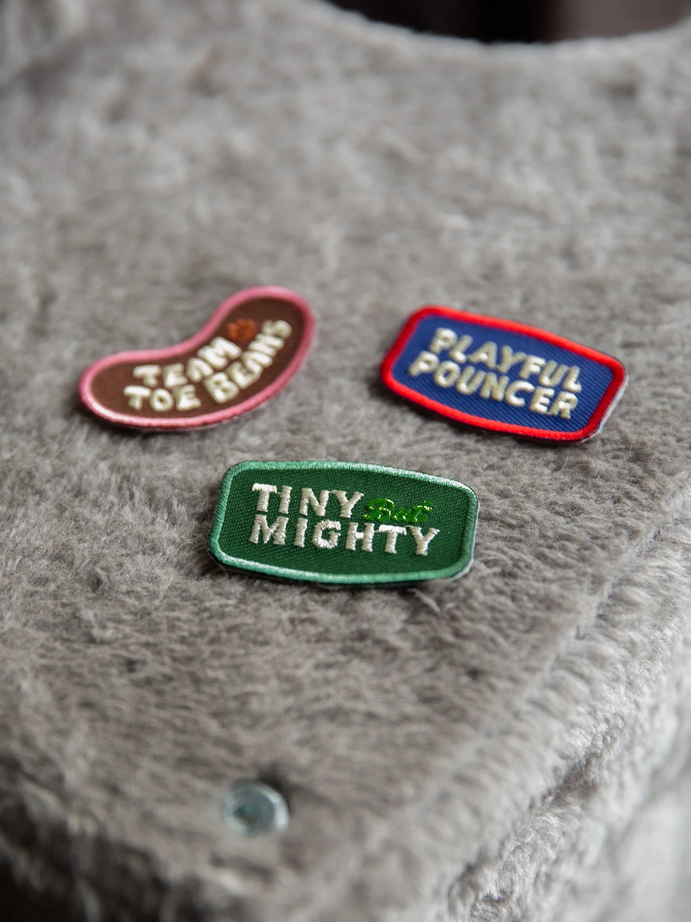 Tiny But Mighty (iron-on patch)
