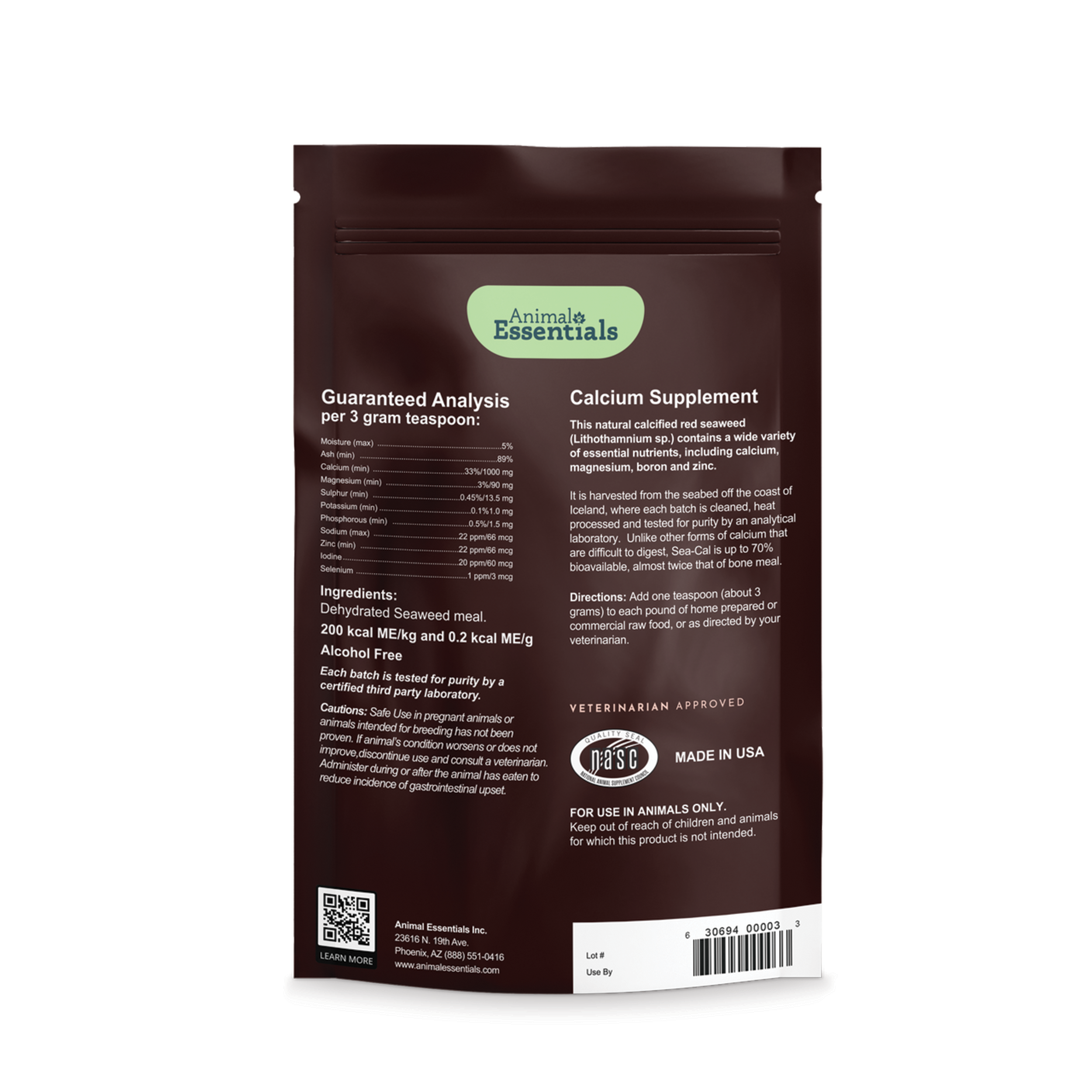 Sea-Cal | Seaweed Calcium Supplement Powder