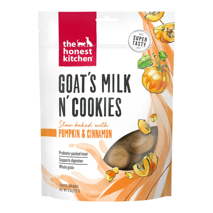 Pumpkin &amp; Cinnamon Goat's Milk N' Cookies