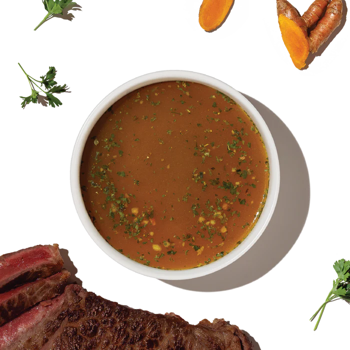Beef Bone Broth with Turmeric